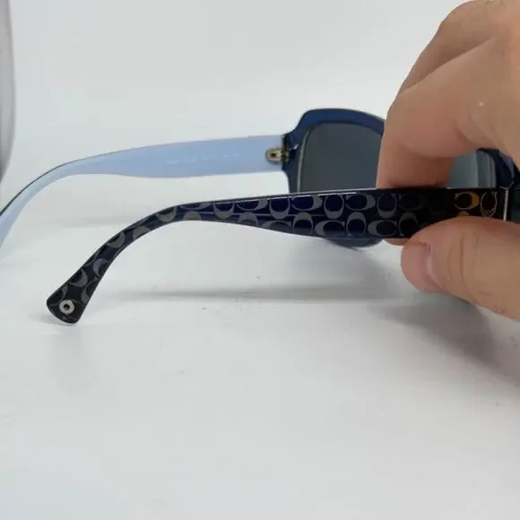 COACH HC 8001 5056/11 Sunglasses Frames Only 57-17-135 Full Rim H20414 - Picture 4 of 7